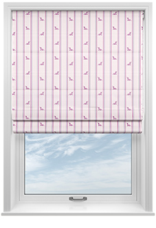 Dasching About, Sausage Stripe Princess - Roman Blind